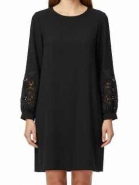 H&M | Dresses | Hm Blue Velvet Dress Long Sleeve Size 2 | Poshmark